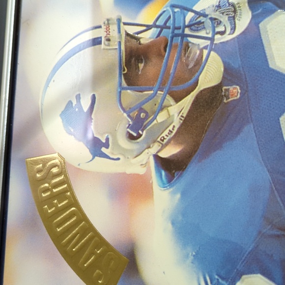 Barry Sanders jumbo Action Packed (1994) - Picture 2 of 5